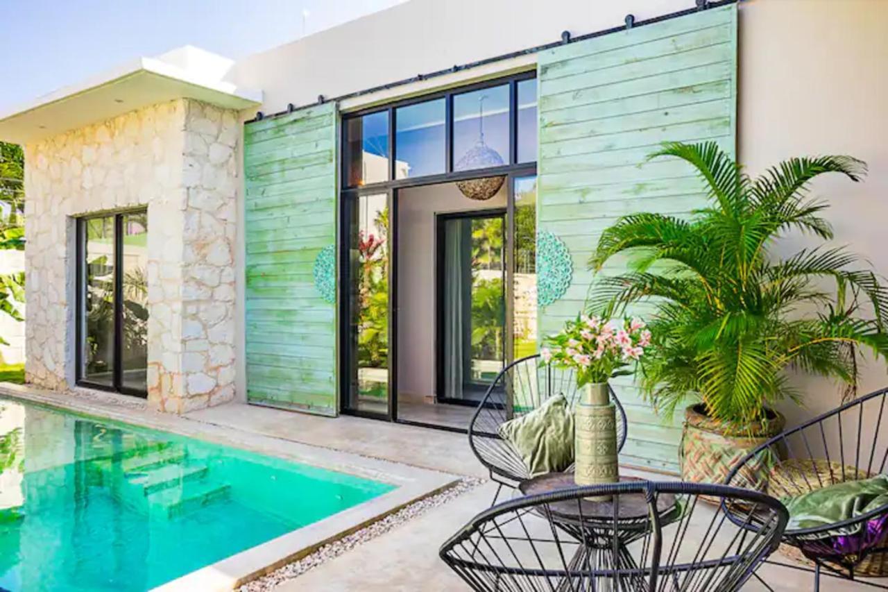 Casa Lou, Large House And Pool, Beach Club Access Villa Tulum Exteriör bild