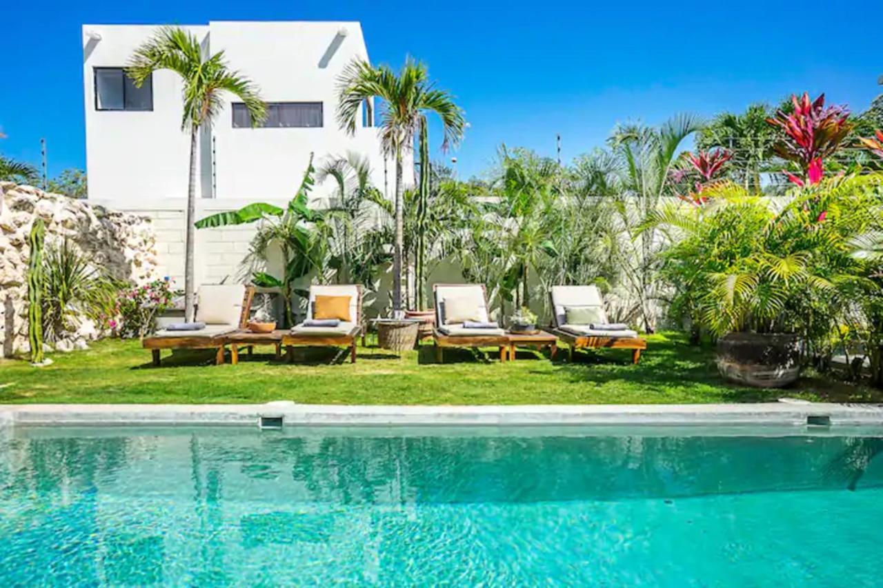 Casa Lou, Large House And Pool, Beach Club Access Villa Tulum Exteriör bild